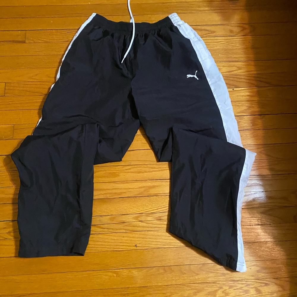Puma Men's Black Track Pants